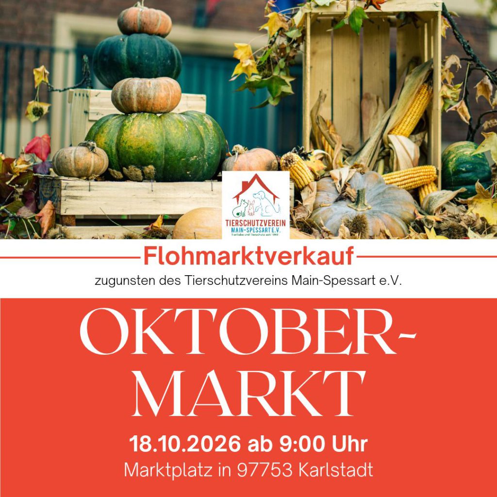 Flohmarkt beim Oktobermarkt Karlstadt @ Marktplatz